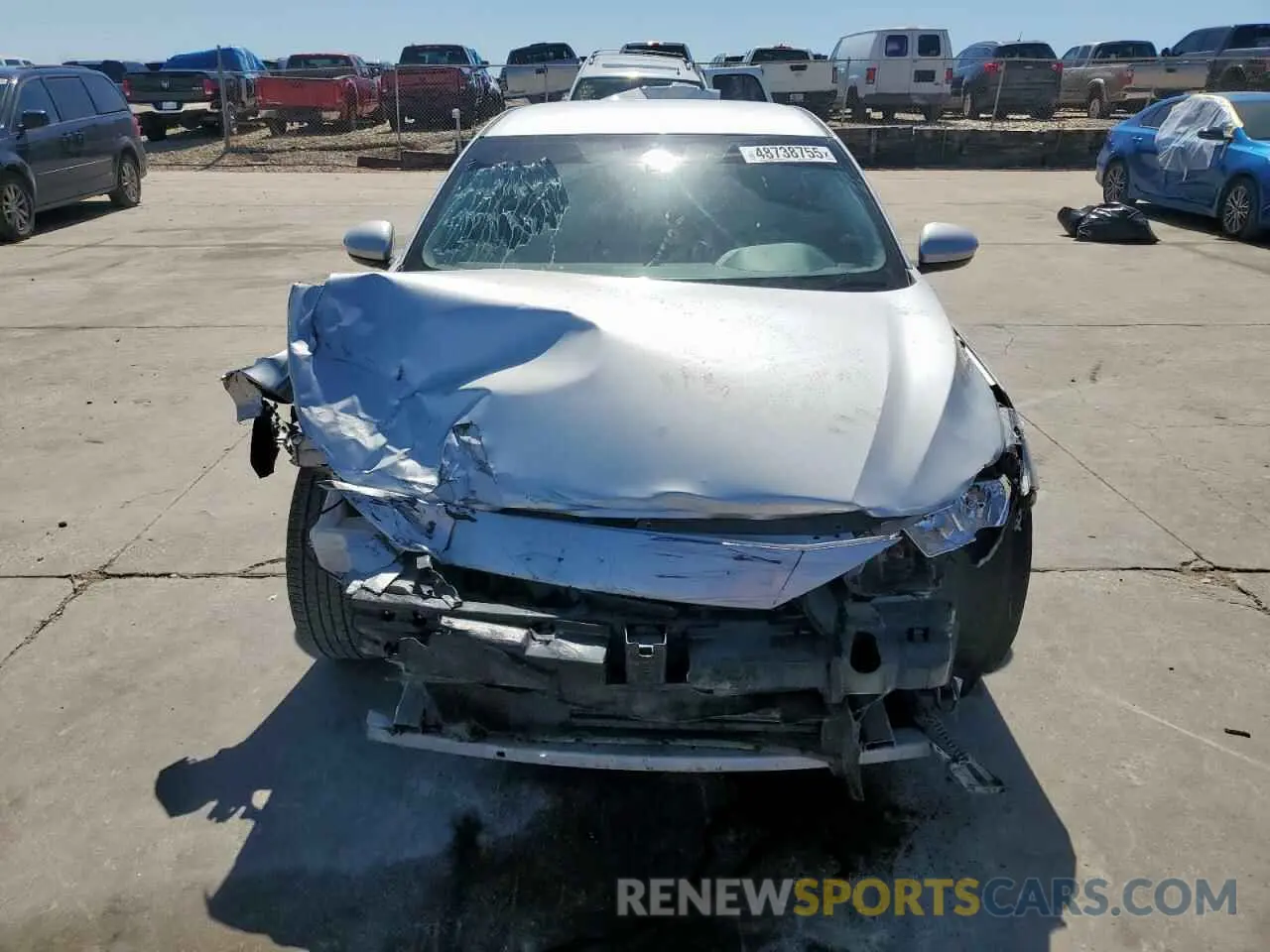 5 Photograph of a damaged car 3N1AB8CV7NY250100 NISSAN SENTRA 2022