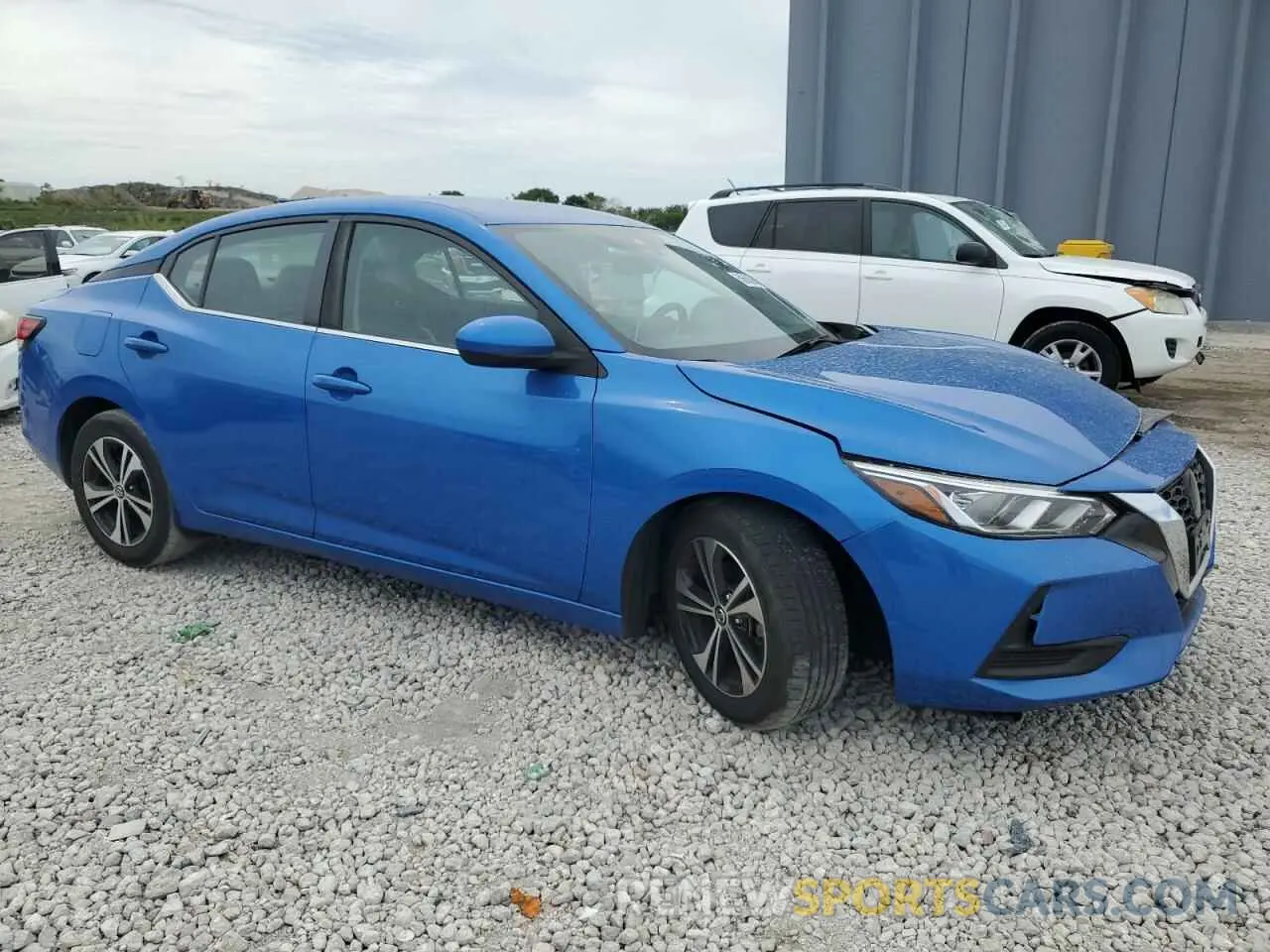 4 Photograph of a damaged car 3N1AB8CV7NY253708 NISSAN SENTRA 2022