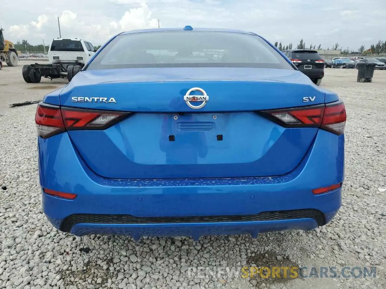 6 Photograph of a damaged car 3N1AB8CV7NY253708 NISSAN SENTRA 2022