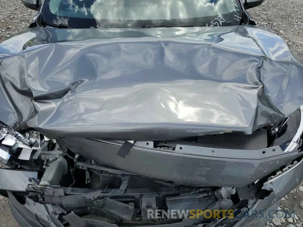 11 Photograph of a damaged car 3N1AB8CV7NY256527 NISSAN SENTRA 2022