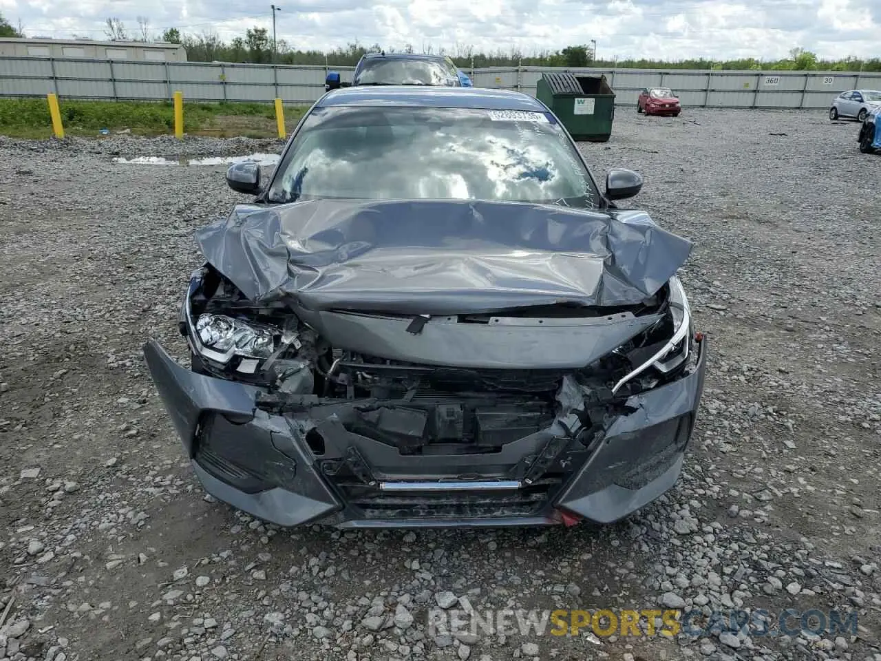 5 Photograph of a damaged car 3N1AB8CV7NY256527 NISSAN SENTRA 2022