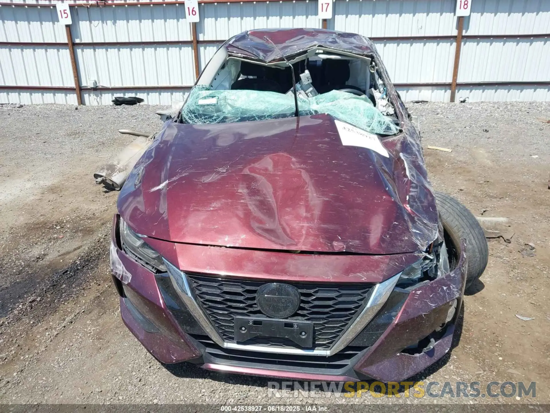 11 Photograph of a damaged car 3N1AB8CV7NY264806 NISSAN SENTRA 2022