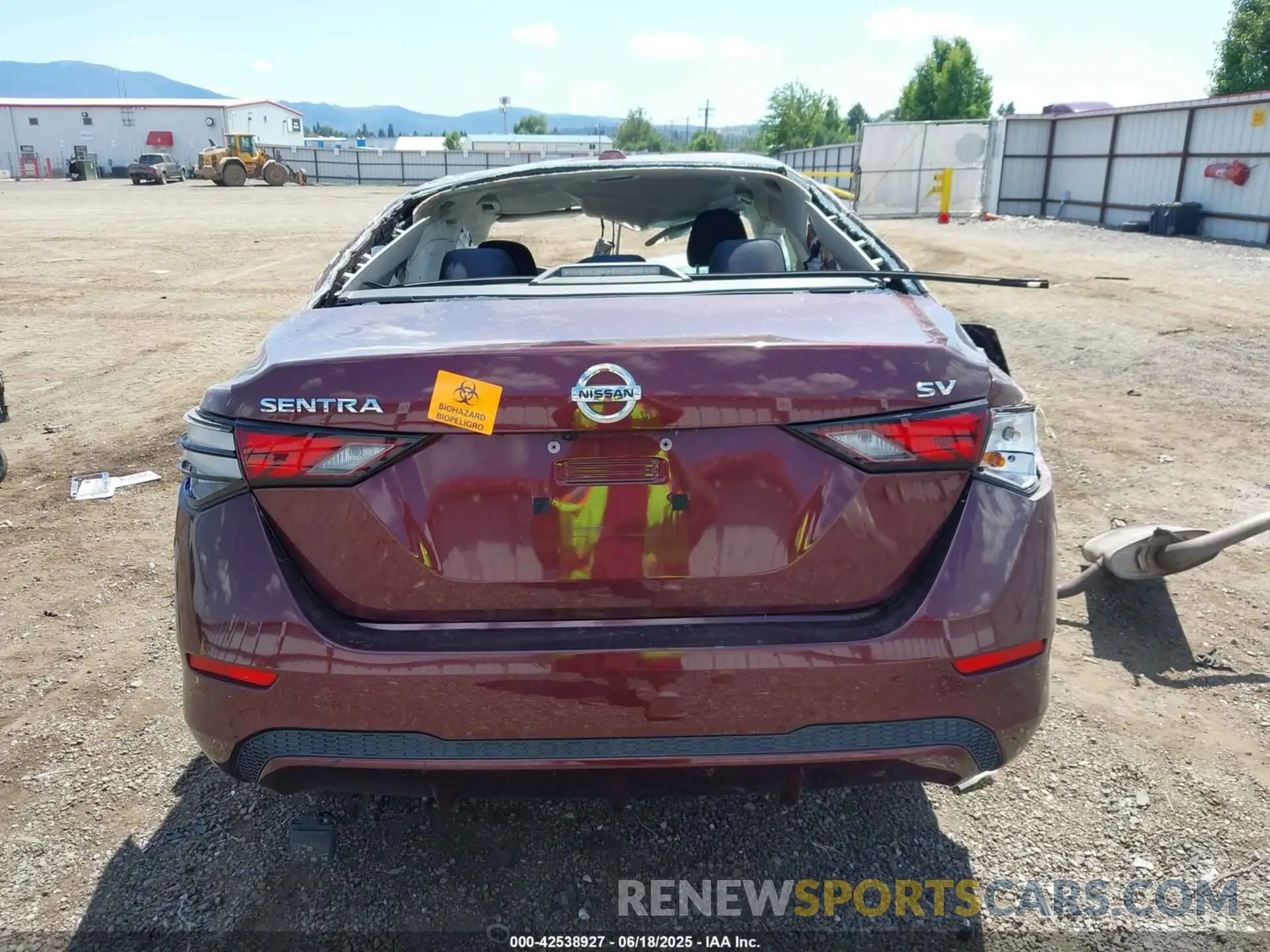 15 Photograph of a damaged car 3N1AB8CV7NY264806 NISSAN SENTRA 2022