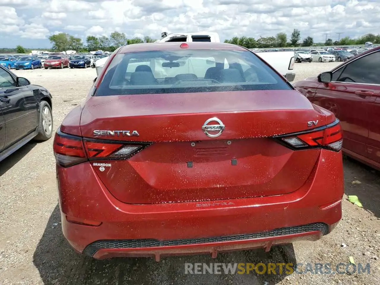 6 Photograph of a damaged car 3N1AB8CV7NY264966 NISSAN SENTRA 2022