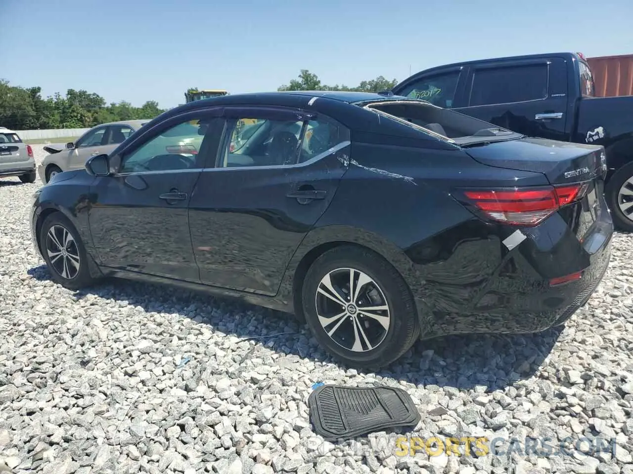 2 Photograph of a damaged car 3N1AB8CV7NY283498 NISSAN SENTRA 2022