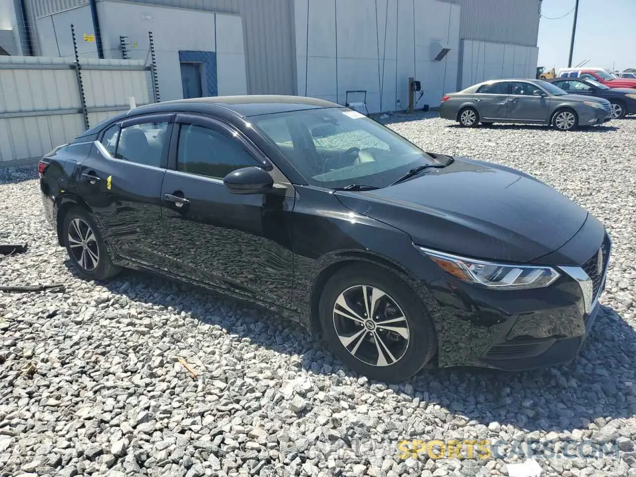 4 Photograph of a damaged car 3N1AB8CV7NY283498 NISSAN SENTRA 2022