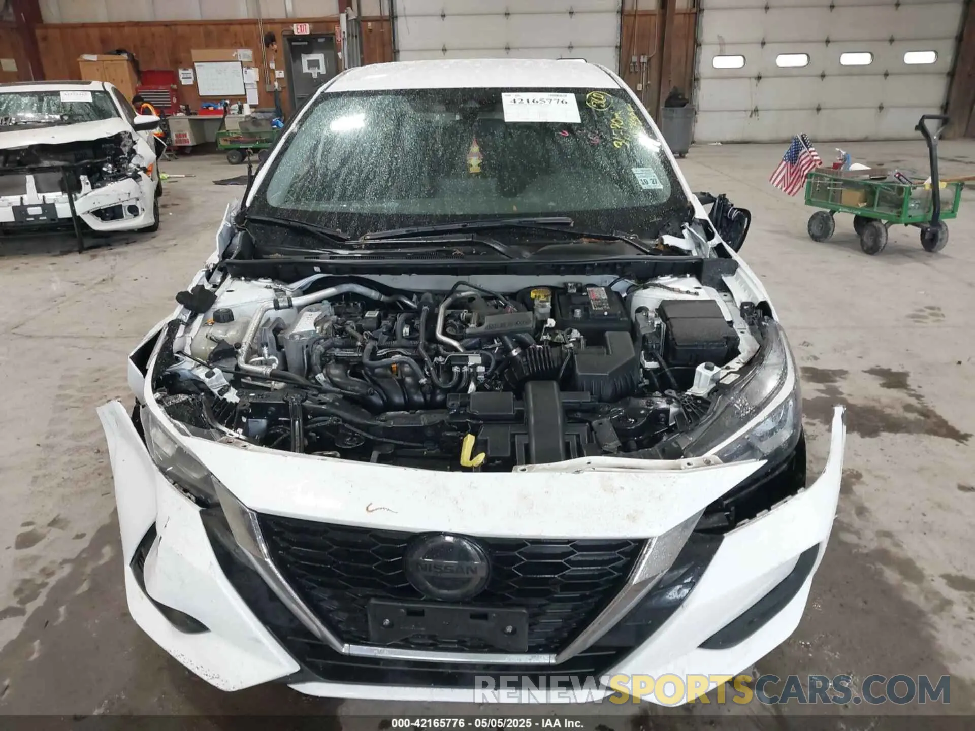 12 Photograph of a damaged car 3N1AB8CV7NY289365 NISSAN SENTRA 2022