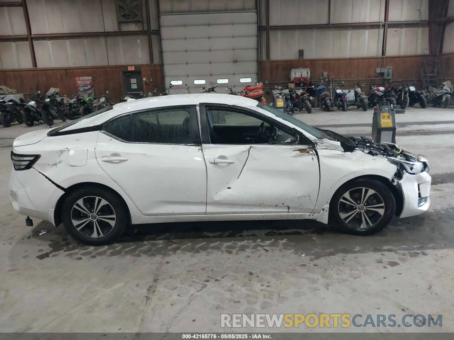 13 Photograph of a damaged car 3N1AB8CV7NY289365 NISSAN SENTRA 2022