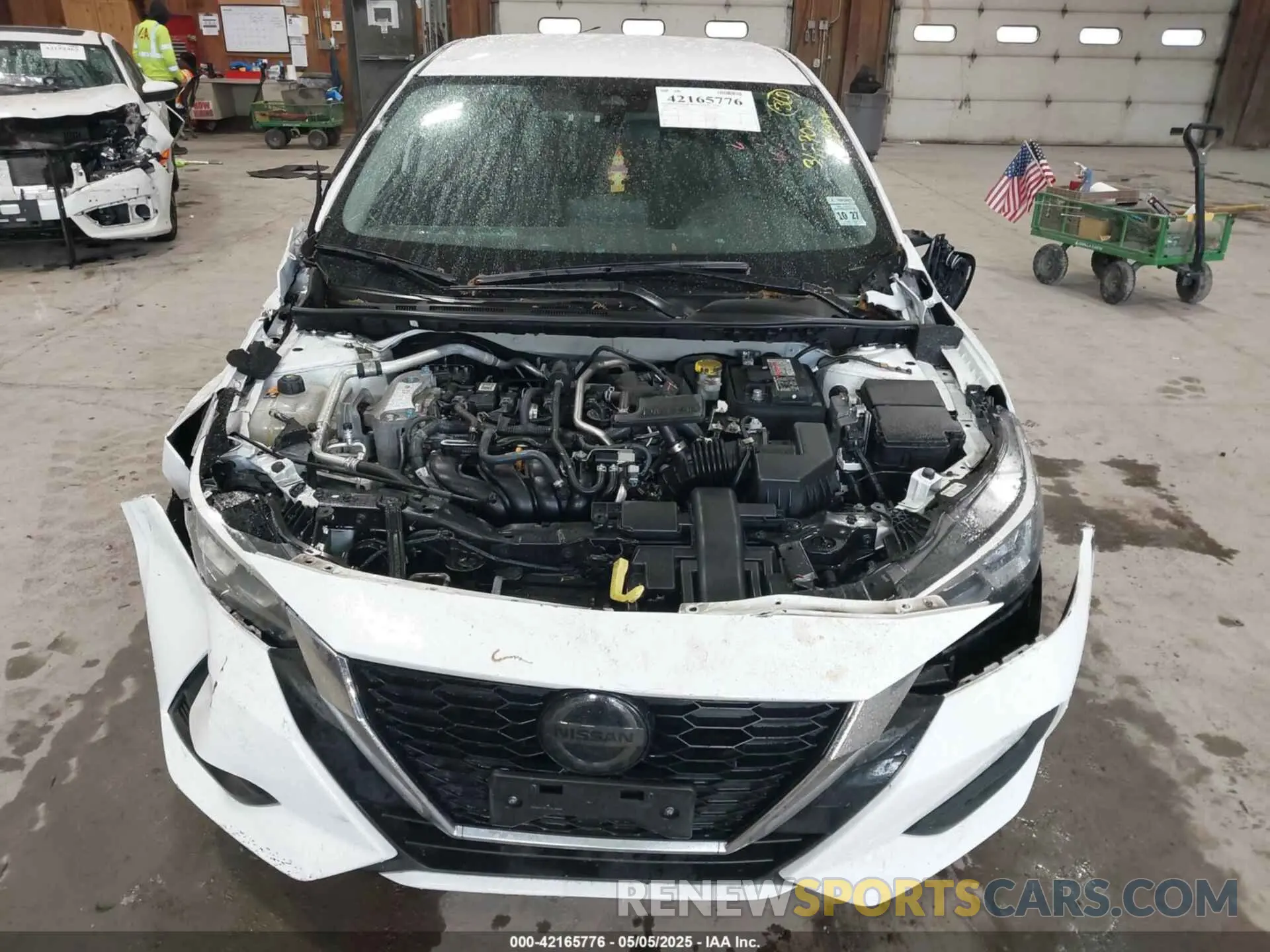 17 Photograph of a damaged car 3N1AB8CV7NY289365 NISSAN SENTRA 2022