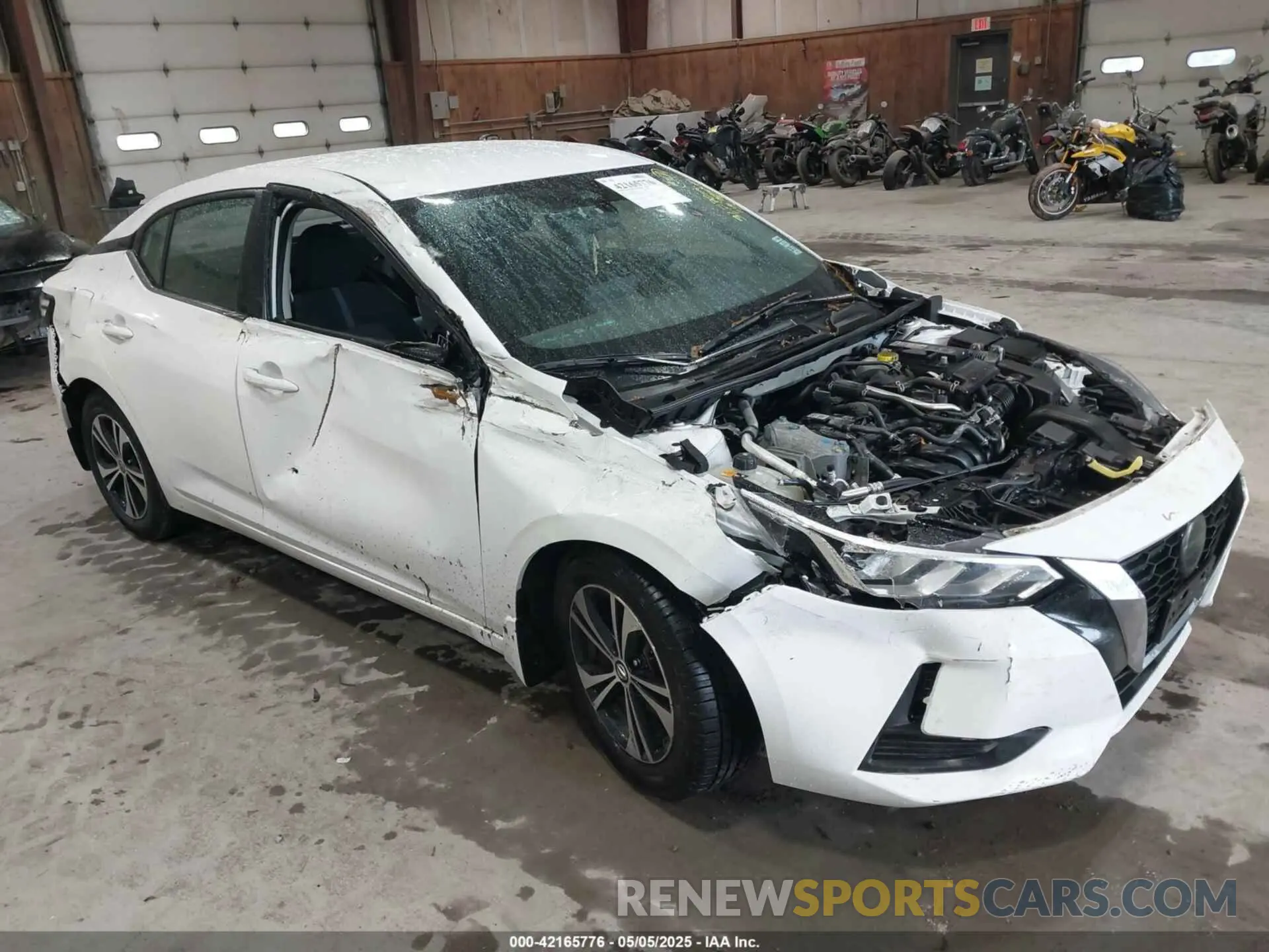 18 Photograph of a damaged car 3N1AB8CV7NY289365 NISSAN SENTRA 2022