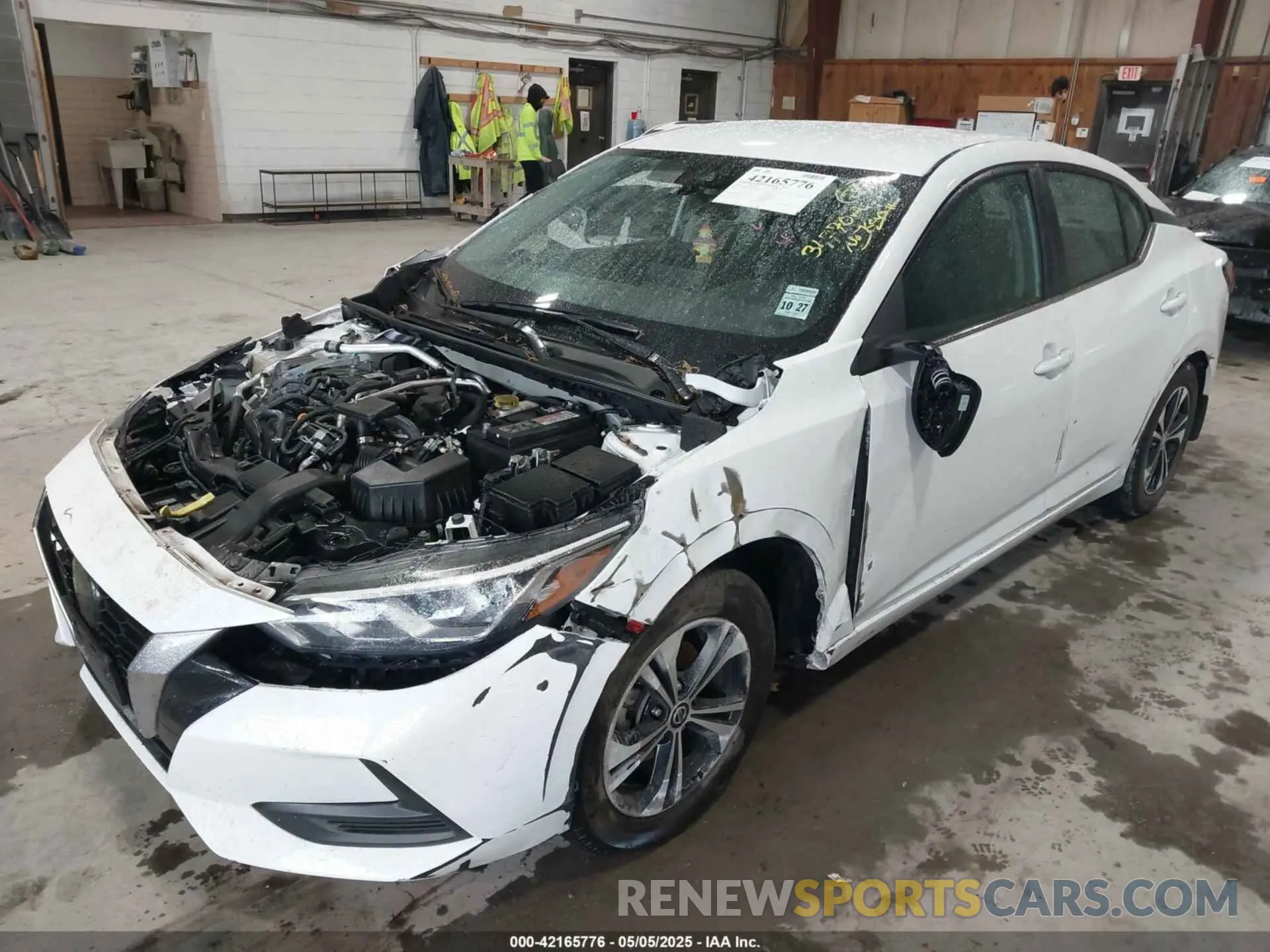 6 Photograph of a damaged car 3N1AB8CV7NY289365 NISSAN SENTRA 2022
