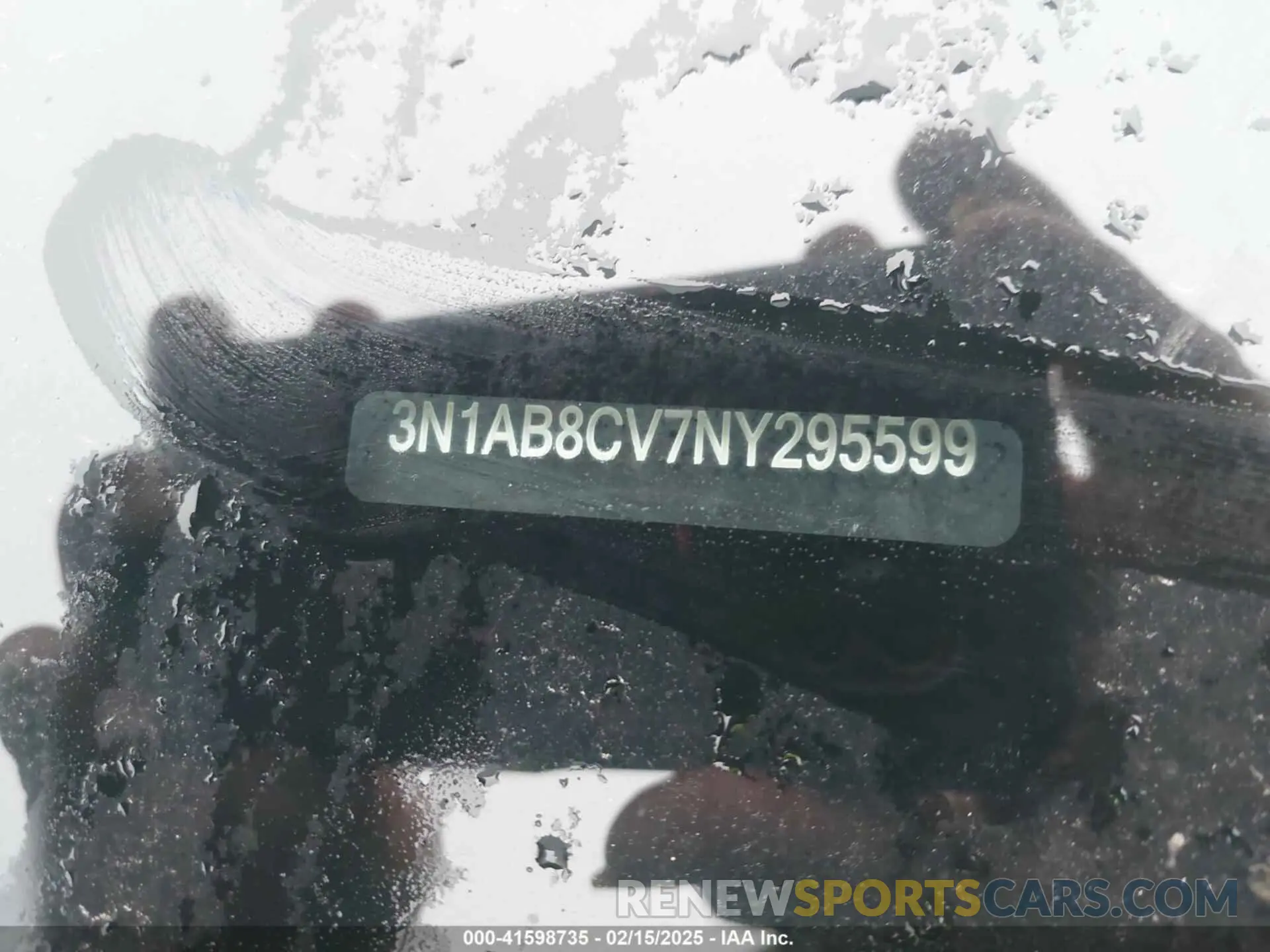 9 Photograph of a damaged car 3N1AB8CV7NY295599 NISSAN SENTRA 2022