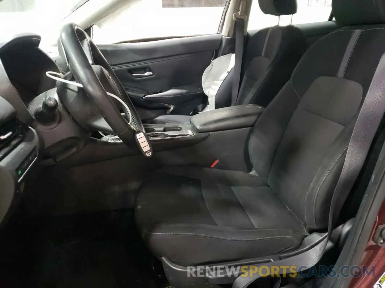 7 Photograph of a damaged car 3N1AB8CV7NY296347 NISSAN SENTRA 2022