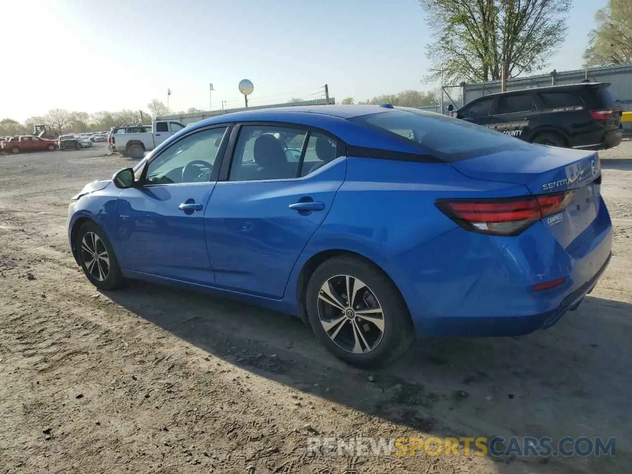 2 Photograph of a damaged car 3N1AB8CV7NY300297 NISSAN SENTRA 2022