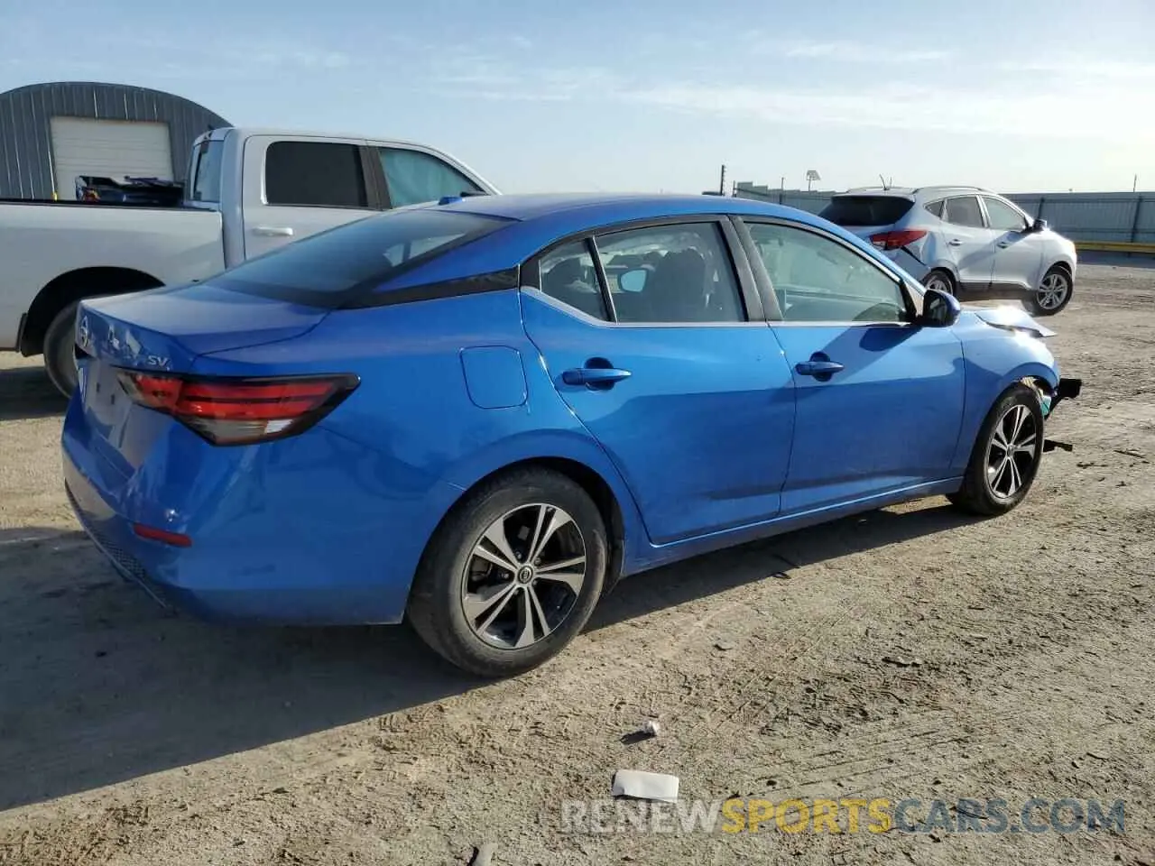 3 Photograph of a damaged car 3N1AB8CV7NY300297 NISSAN SENTRA 2022