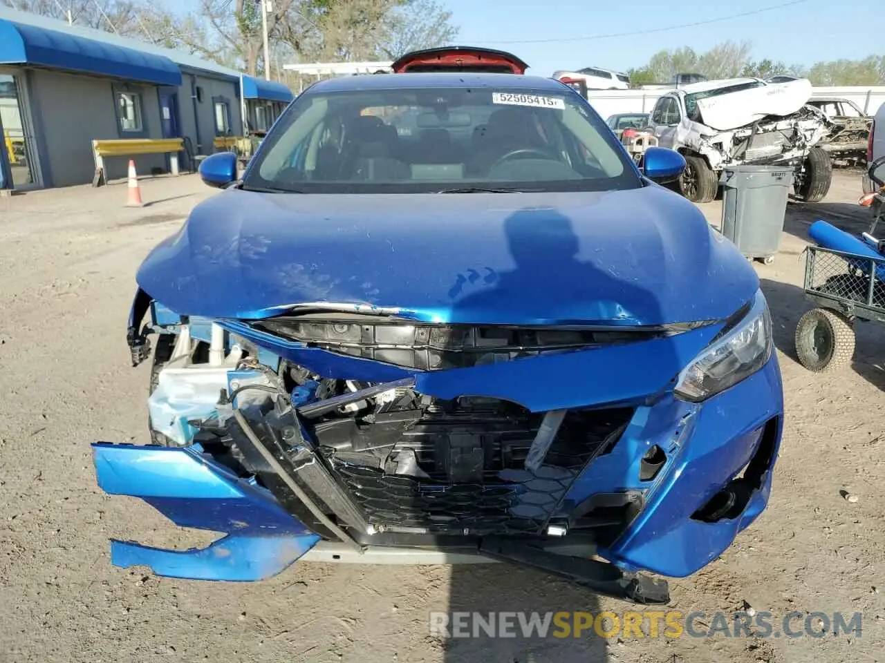 5 Photograph of a damaged car 3N1AB8CV7NY300297 NISSAN SENTRA 2022
