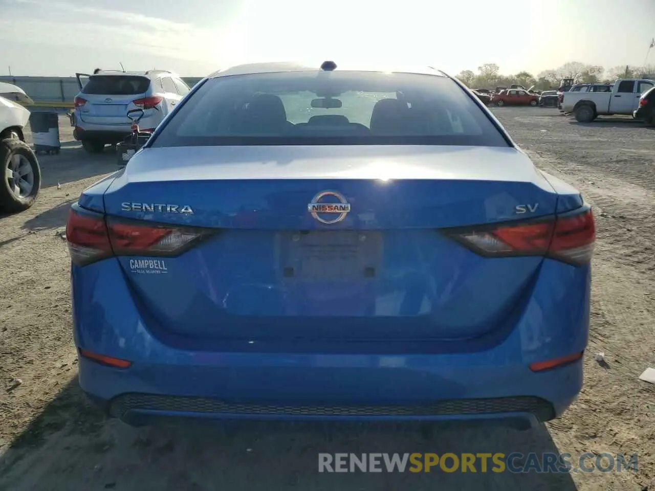 6 Photograph of a damaged car 3N1AB8CV7NY300297 NISSAN SENTRA 2022