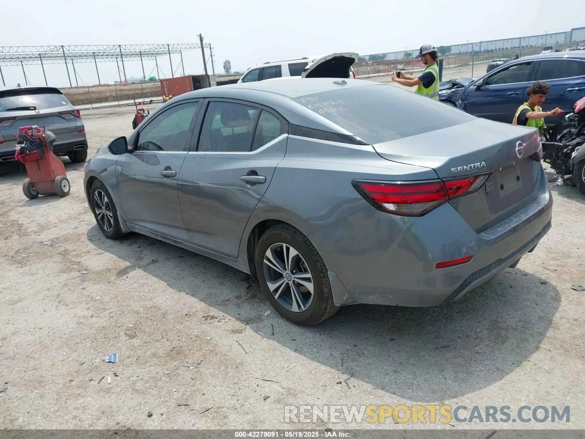 3 Photograph of a damaged car 3N1AB8CV7NY302115 NISSAN SENTRA 2022