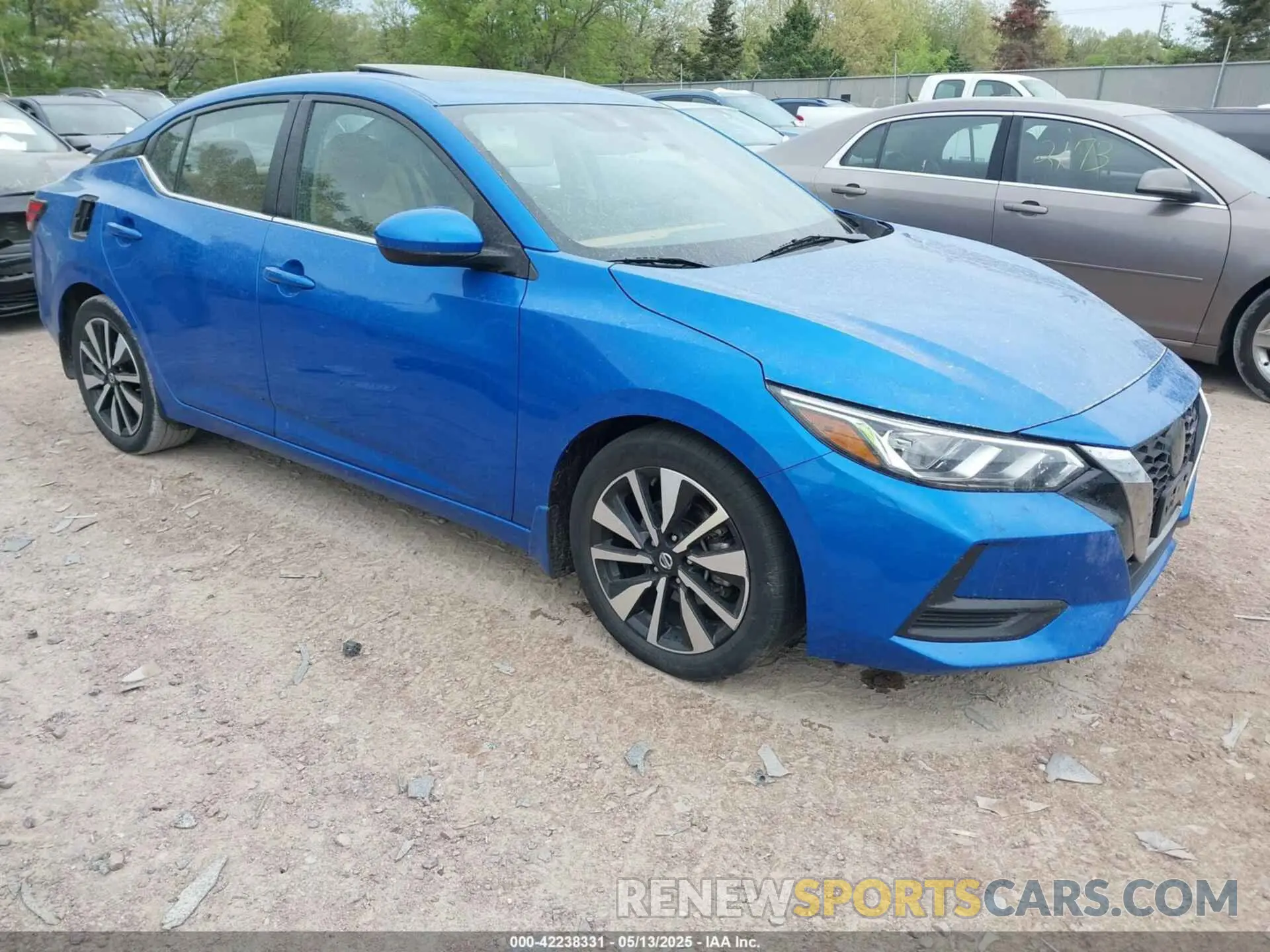 1 Photograph of a damaged car 3N1AB8CV7NY306083 NISSAN SENTRA 2022