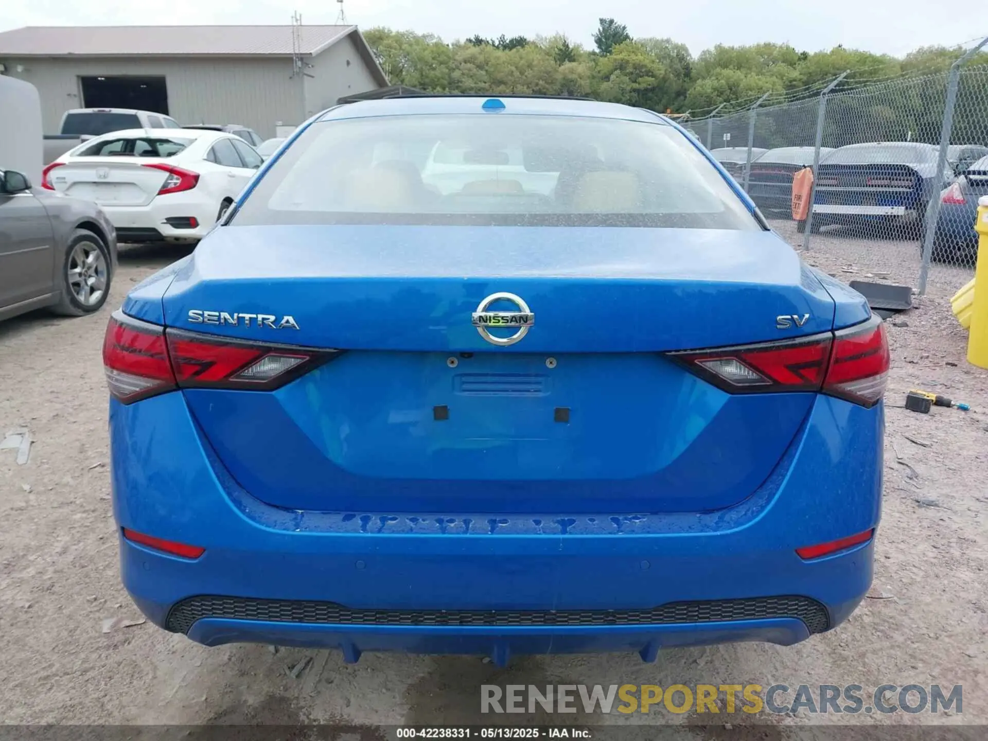 16 Photograph of a damaged car 3N1AB8CV7NY306083 NISSAN SENTRA 2022
