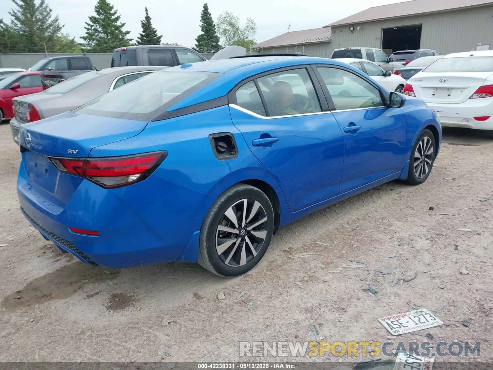 4 Photograph of a damaged car 3N1AB8CV7NY306083 NISSAN SENTRA 2022