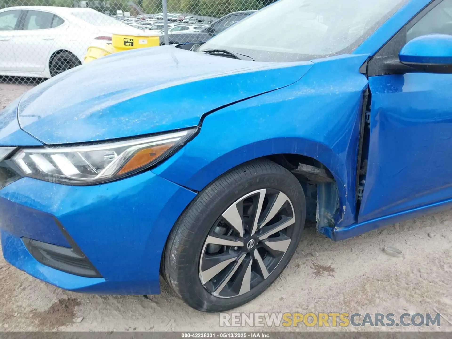 6 Photograph of a damaged car 3N1AB8CV7NY306083 NISSAN SENTRA 2022