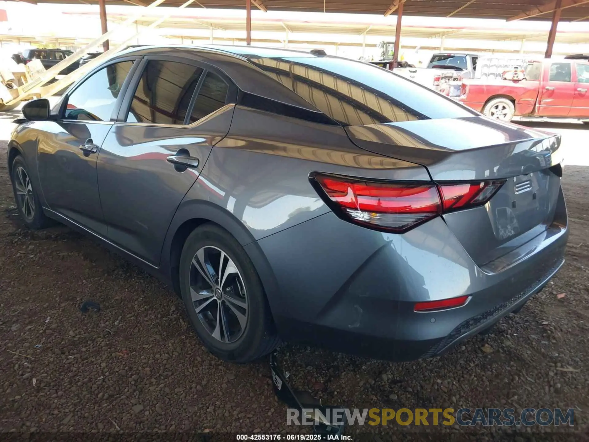 3 Photograph of a damaged car 3N1AB8CV7NY306830 NISSAN SENTRA 2022