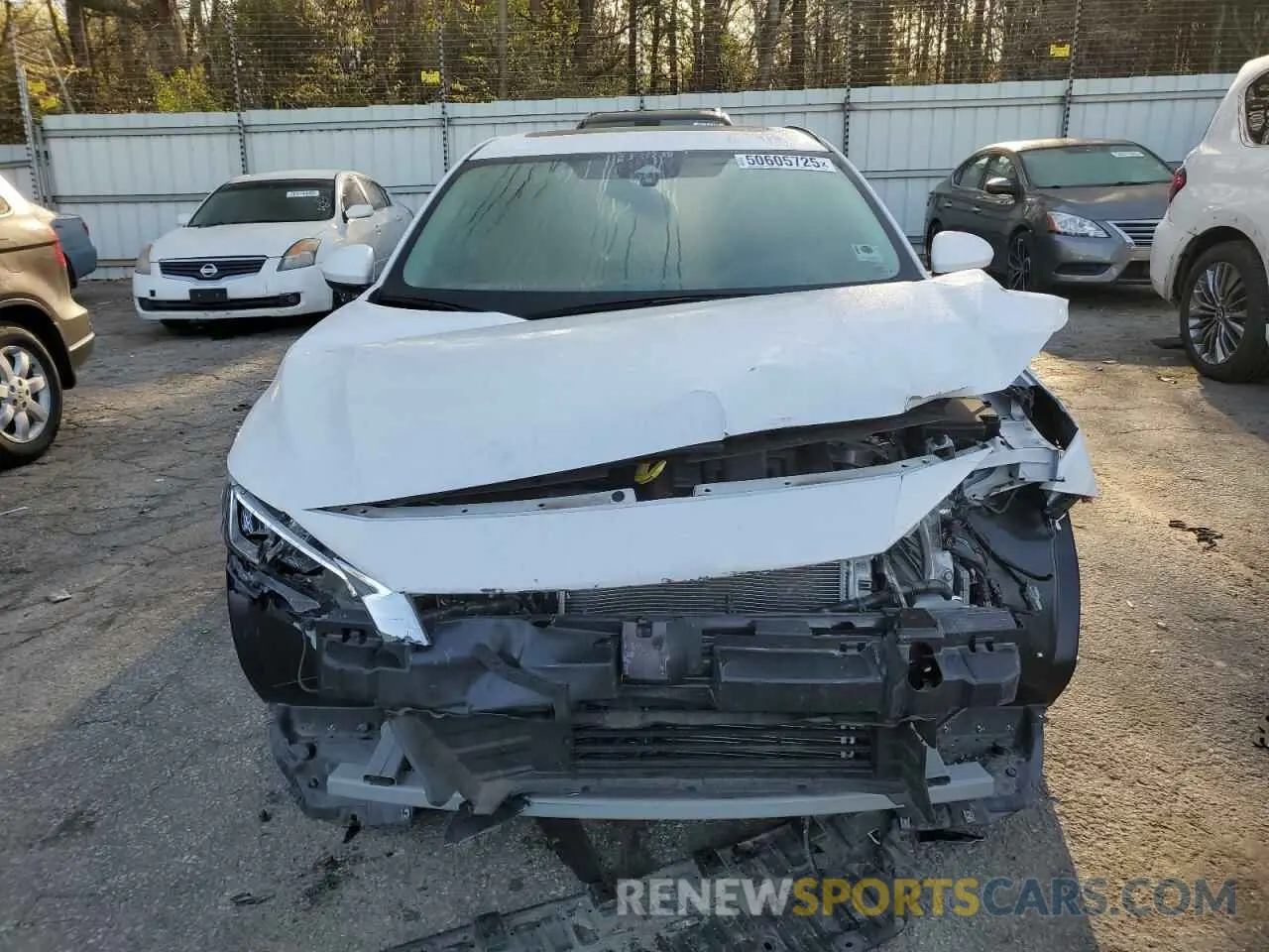 5 Photograph of a damaged car 3N1AB8CV7NY311140 NISSAN SENTRA 2022