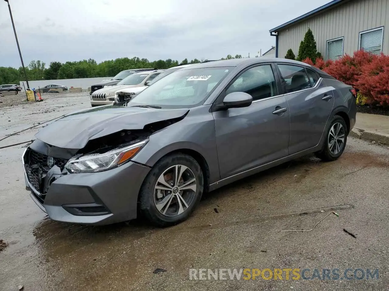 1 Photograph of a damaged car 3N1AB8CV7NY312112 NISSAN SENTRA 2022