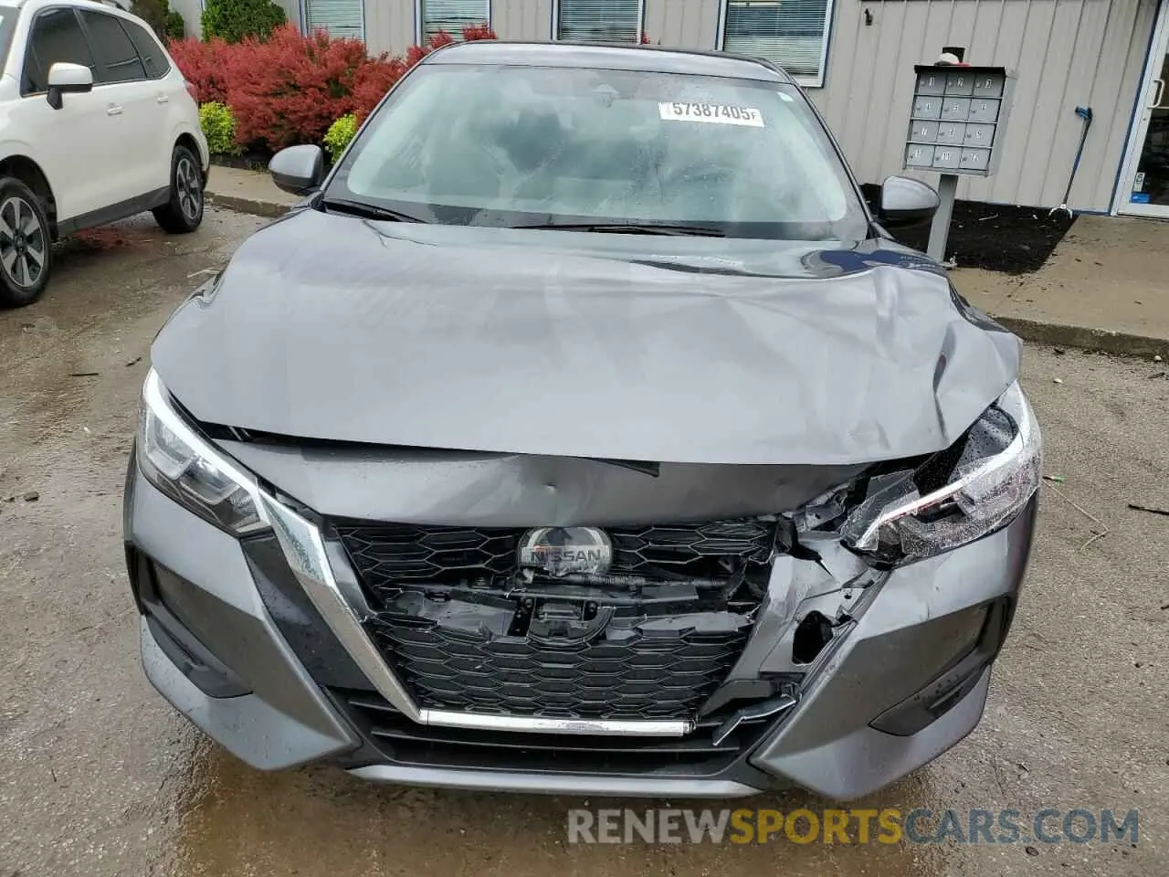 5 Photograph of a damaged car 3N1AB8CV7NY312112 NISSAN SENTRA 2022