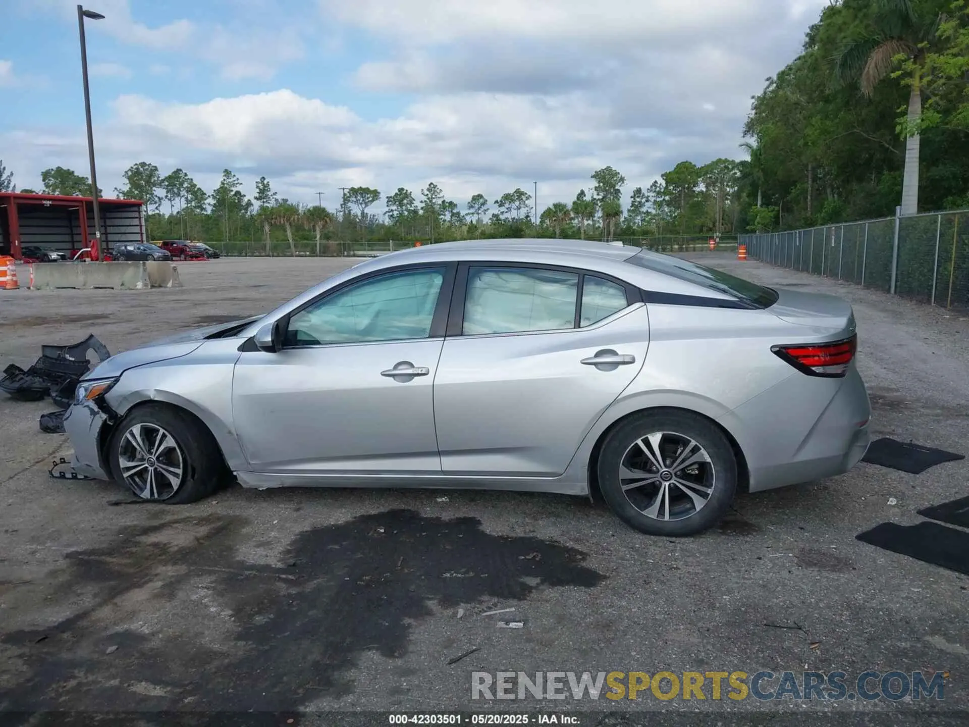14 Photograph of a damaged car 3N1AB8CV7NY315866 NISSAN SENTRA 2022