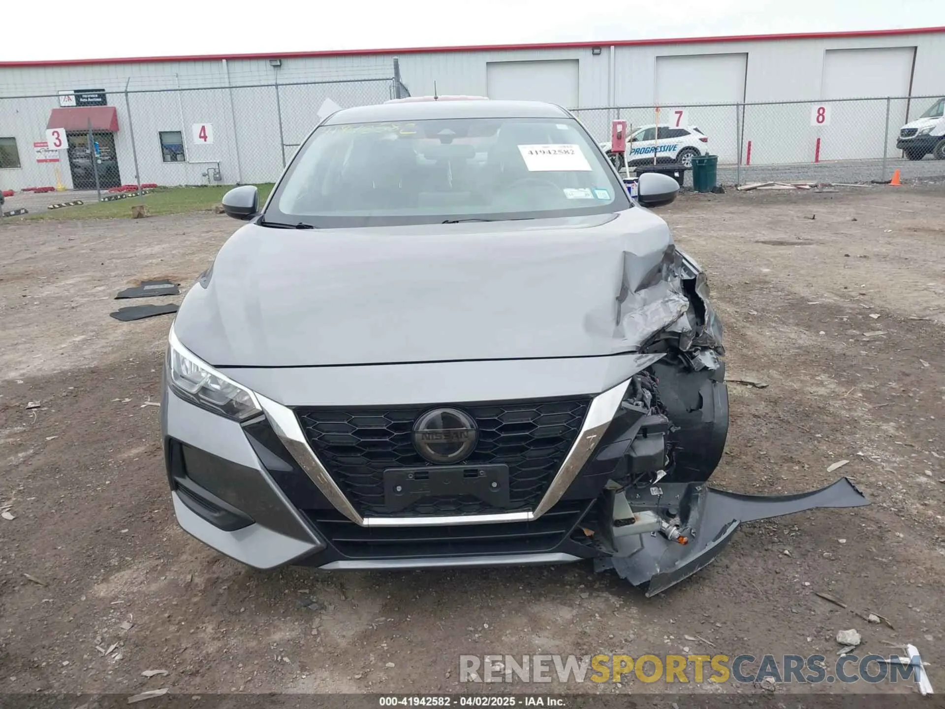 12 Photograph of a damaged car 3N1AB8CV8NY208969 NISSAN SENTRA 2022