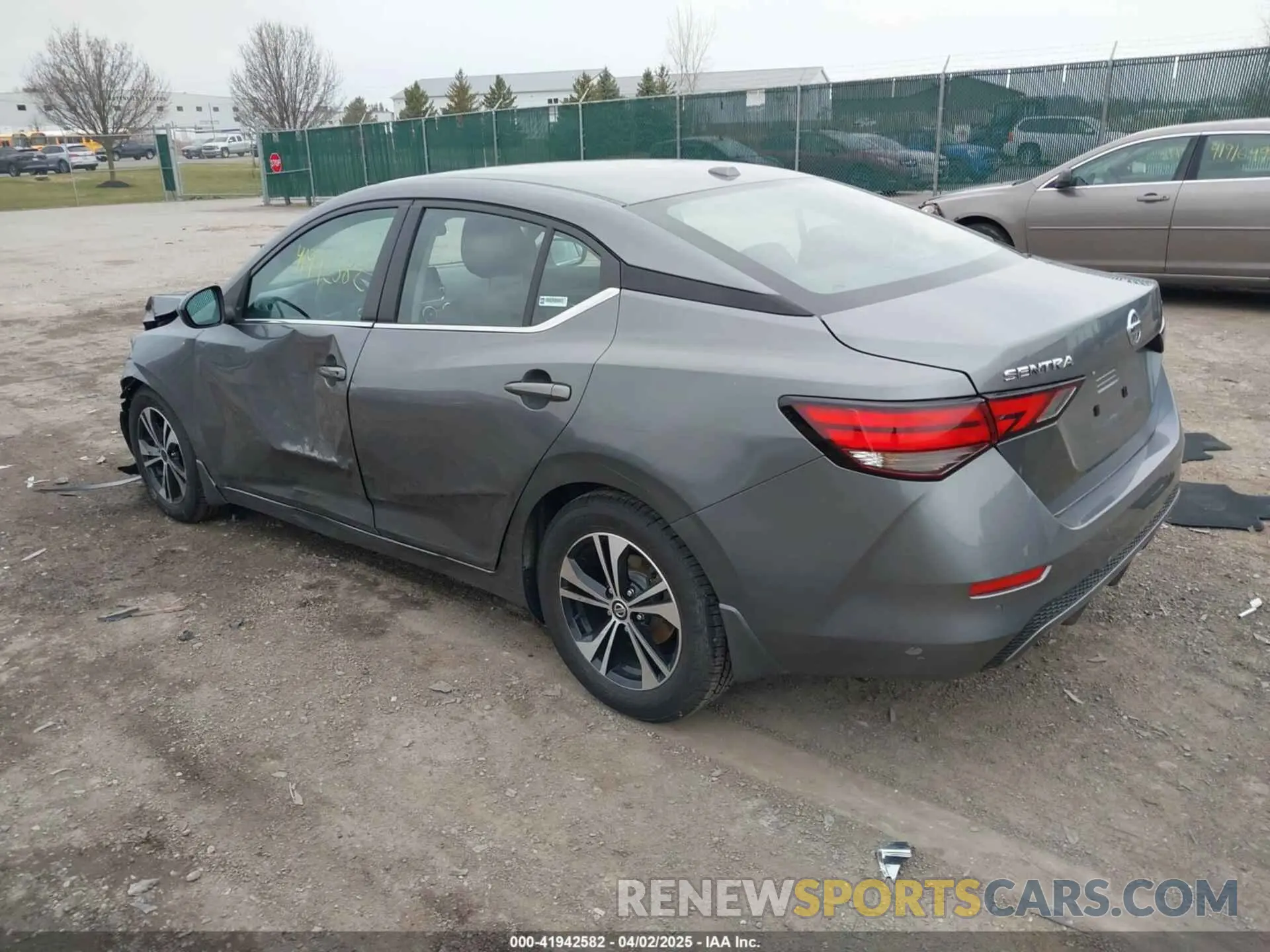 3 Photograph of a damaged car 3N1AB8CV8NY208969 NISSAN SENTRA 2022