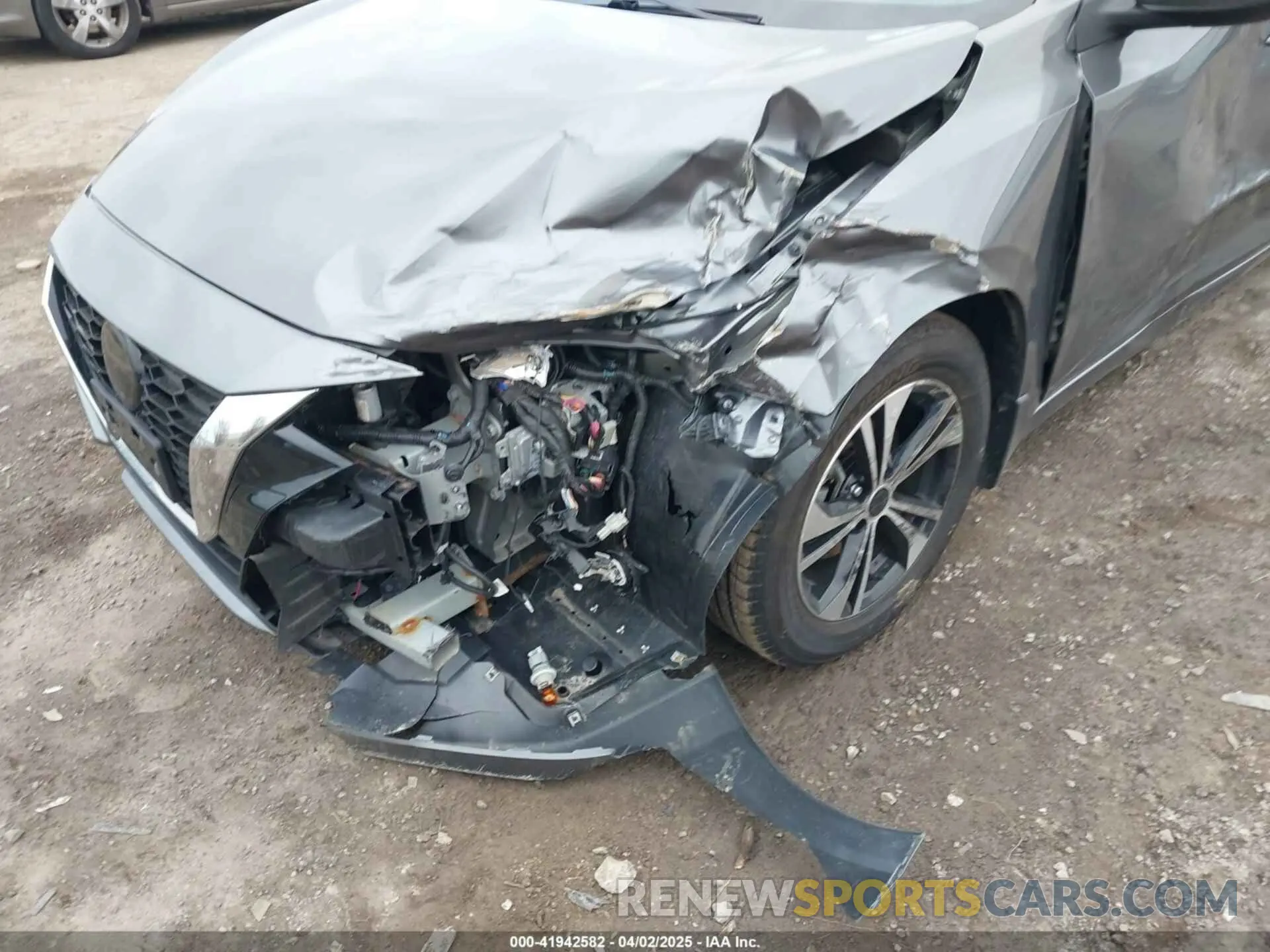 6 Photograph of a damaged car 3N1AB8CV8NY208969 NISSAN SENTRA 2022