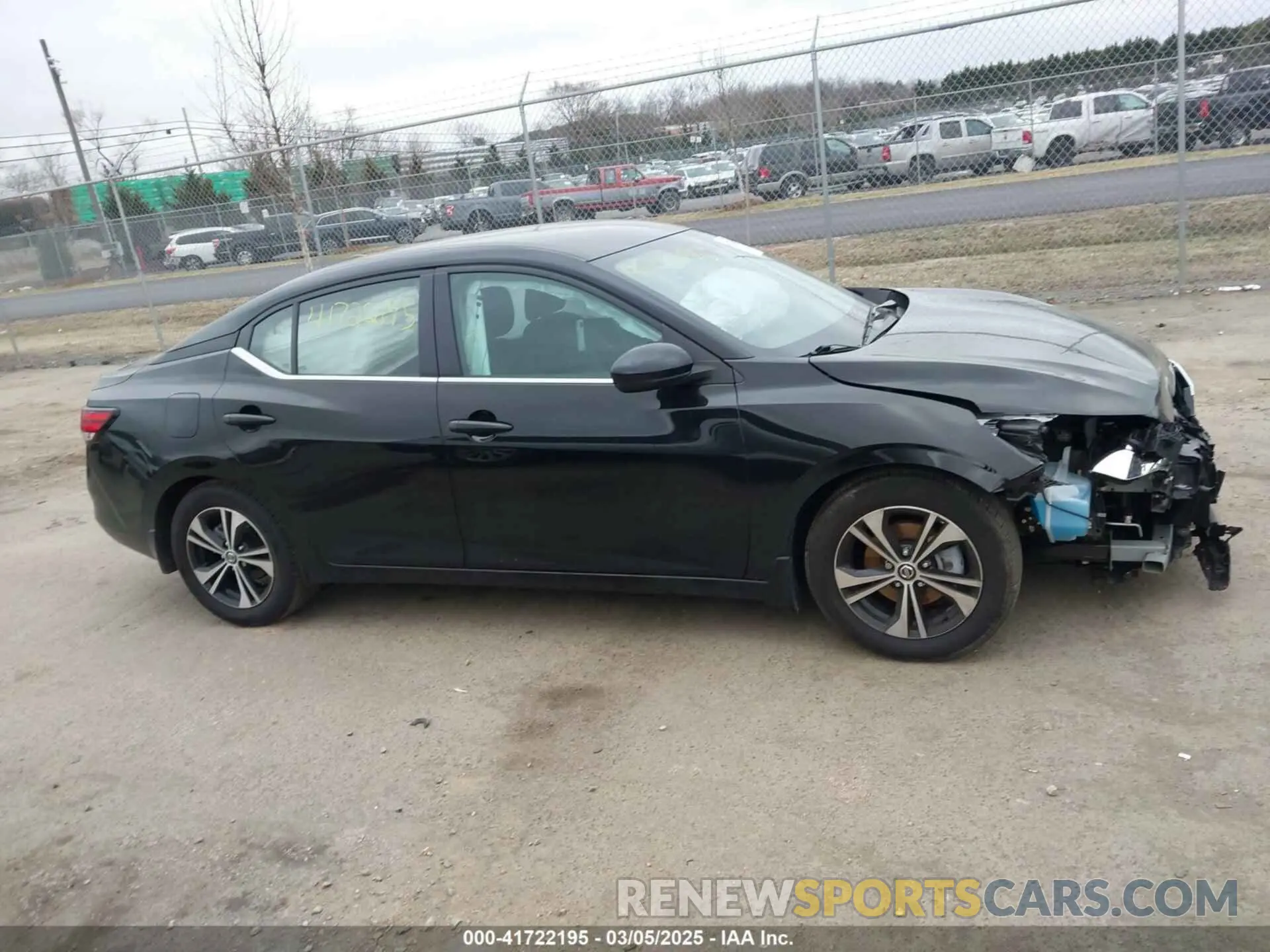 14 Photograph of a damaged car 3N1AB8CV8NY216134 NISSAN SENTRA 2022