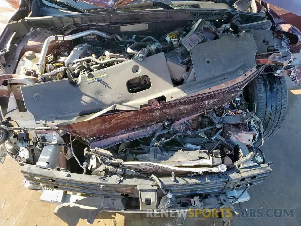 11 Photograph of a damaged car 3N1AB8CV8NY221656 NISSAN SENTRA 2022