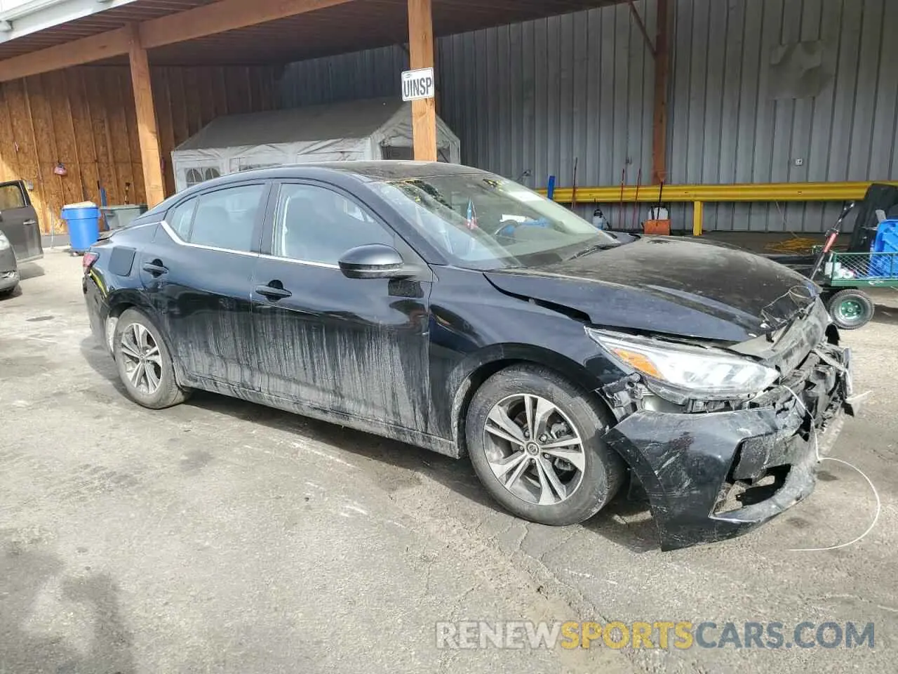 4 Photograph of a damaged car 3N1AB8CV8NY222516 NISSAN SENTRA 2022