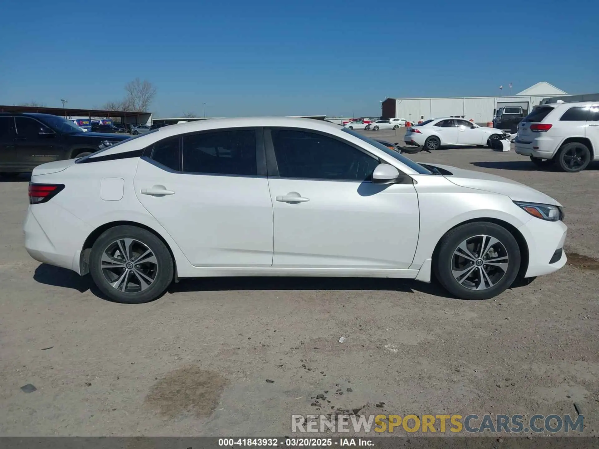 13 Photograph of a damaged car 3N1AB8CV8NY234603 NISSAN SENTRA 2022