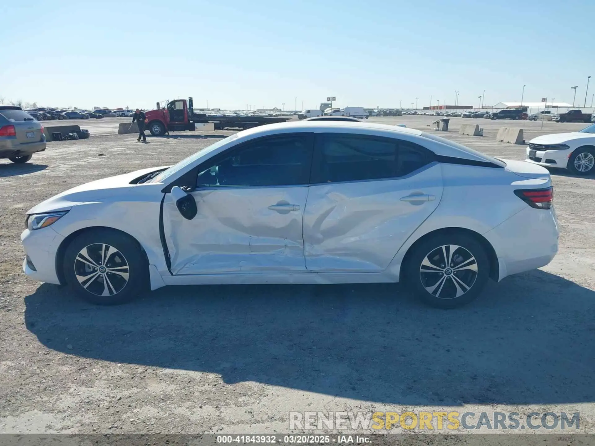14 Photograph of a damaged car 3N1AB8CV8NY234603 NISSAN SENTRA 2022
