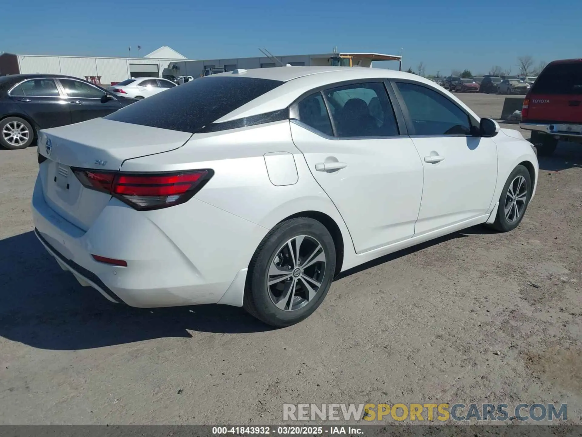 4 Photograph of a damaged car 3N1AB8CV8NY234603 NISSAN SENTRA 2022