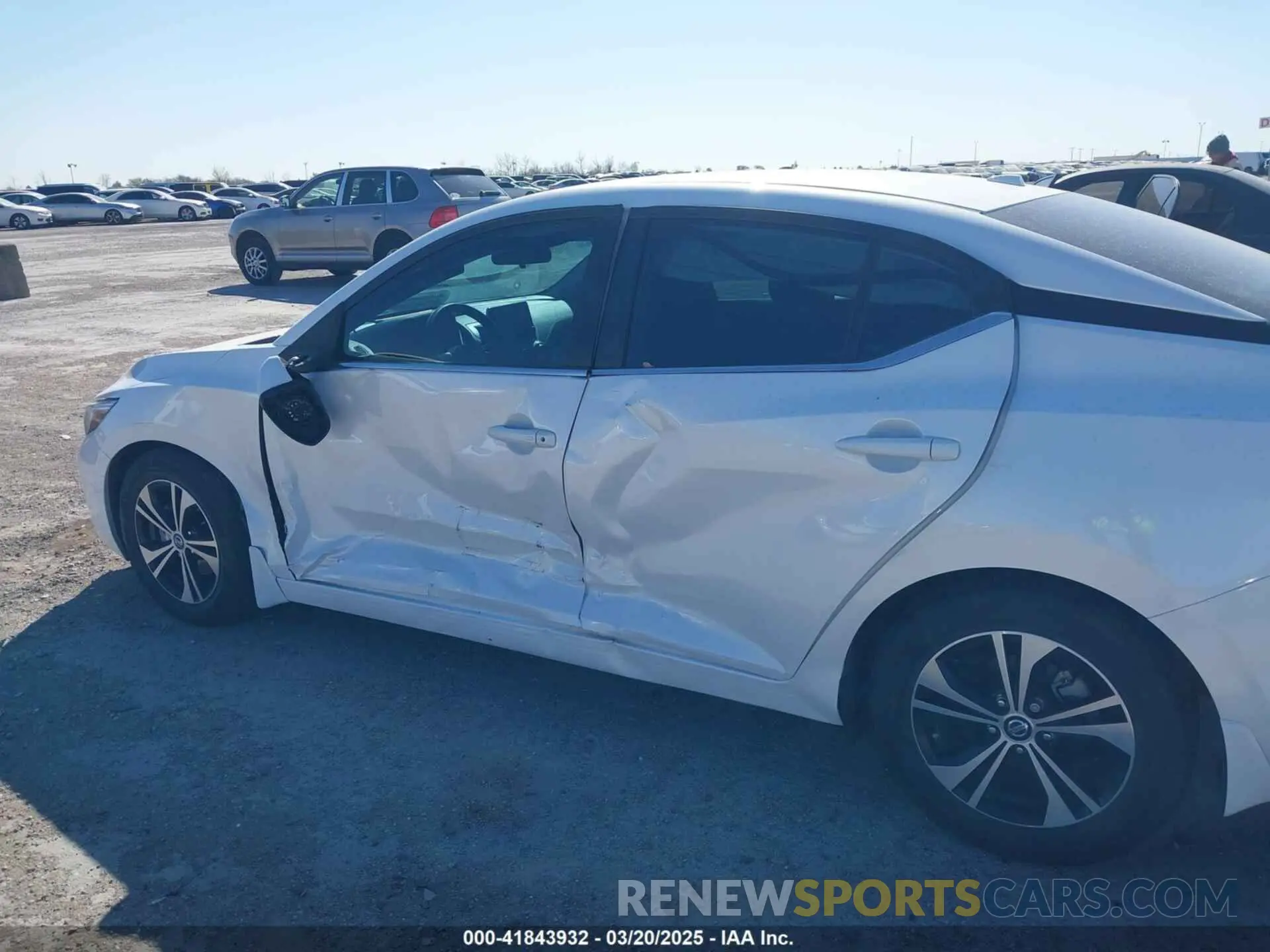 6 Photograph of a damaged car 3N1AB8CV8NY234603 NISSAN SENTRA 2022