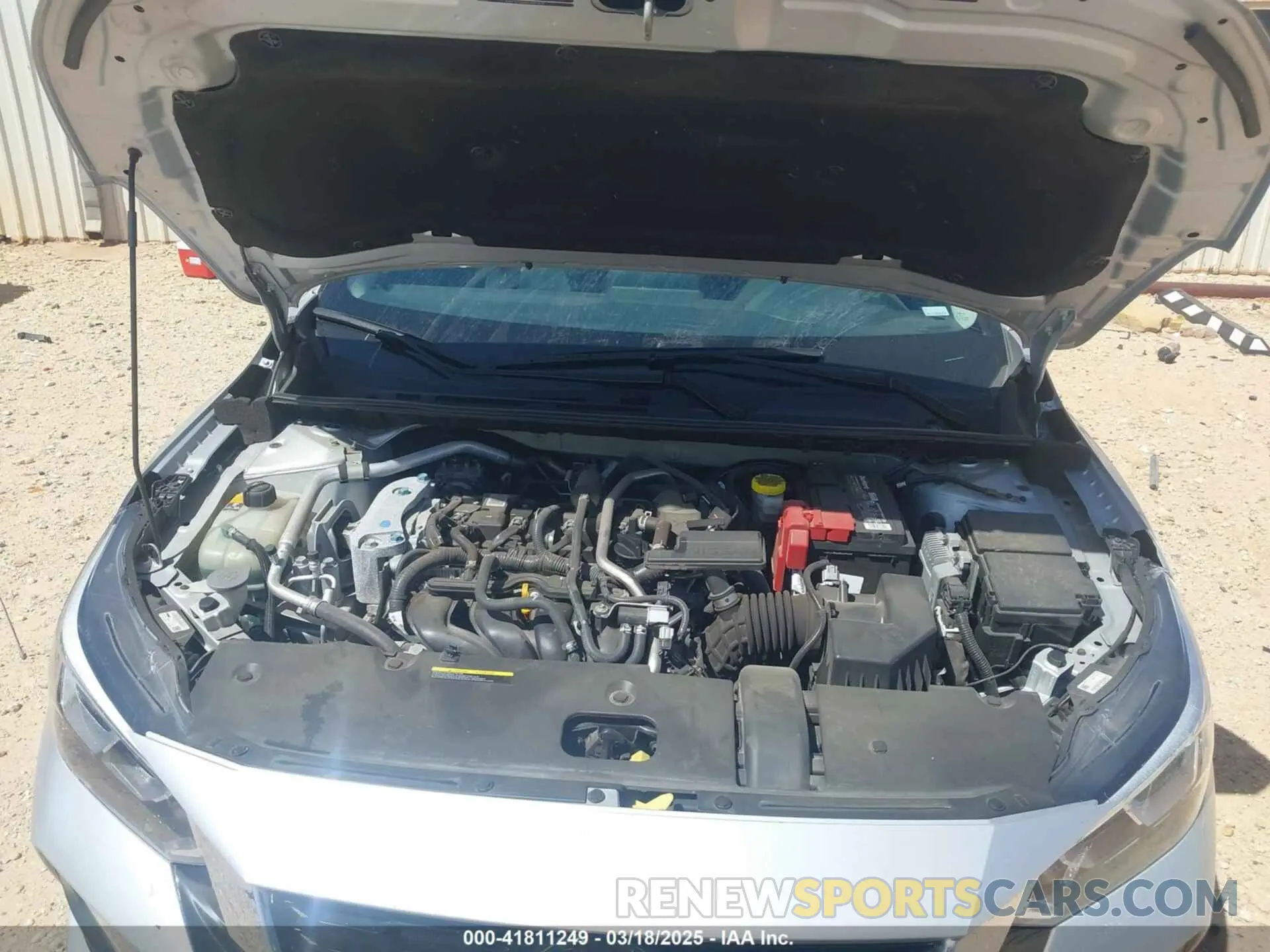 10 Photograph of a damaged car 3N1AB8CV8NY243298 NISSAN SENTRA 2022