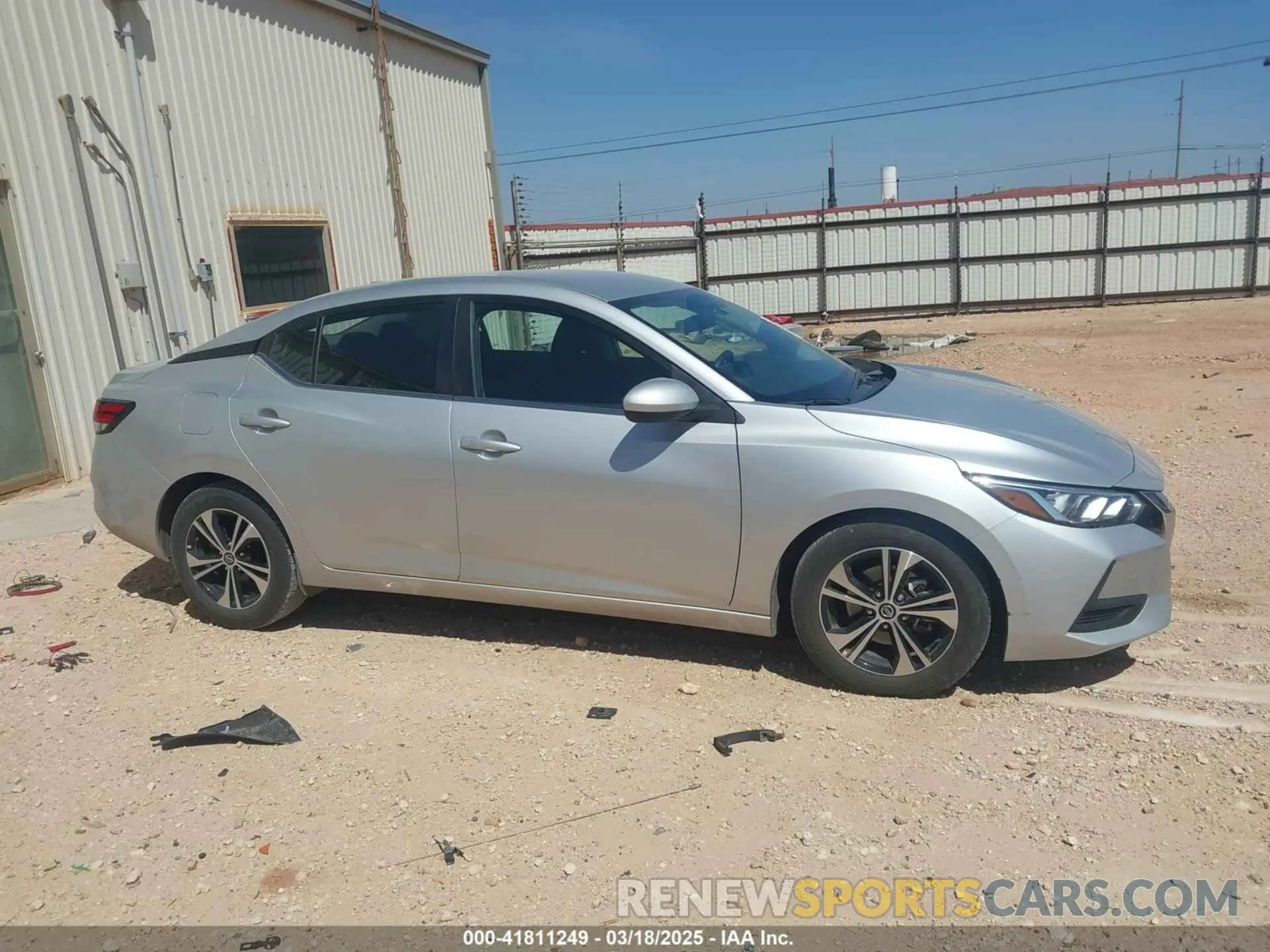 13 Photograph of a damaged car 3N1AB8CV8NY243298 NISSAN SENTRA 2022