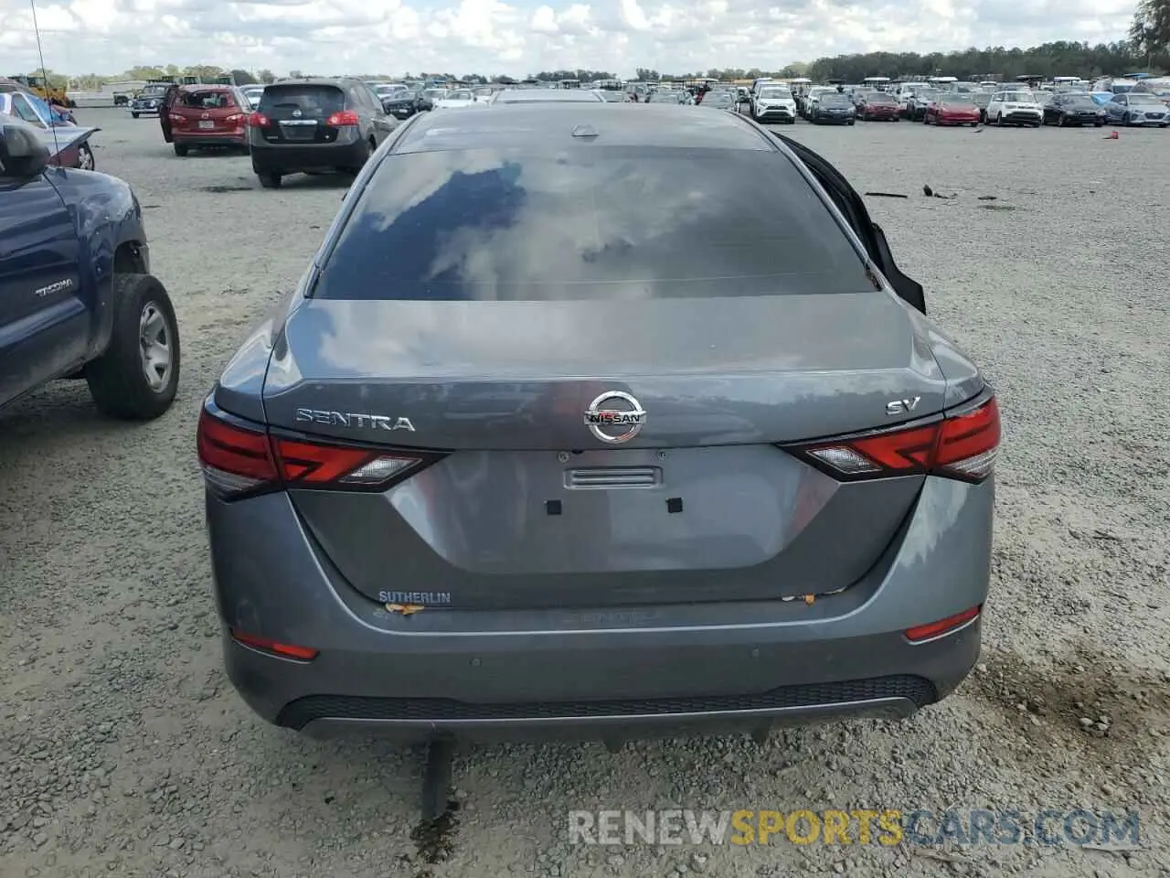 6 Photograph of a damaged car 3N1AB8CV8NY246430 NISSAN SENTRA 2022
