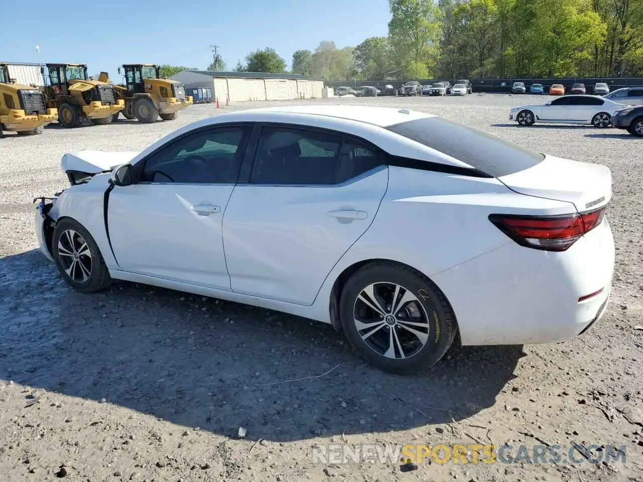 2 Photograph of a damaged car 3N1AB8CV8NY246802 NISSAN SENTRA 2022