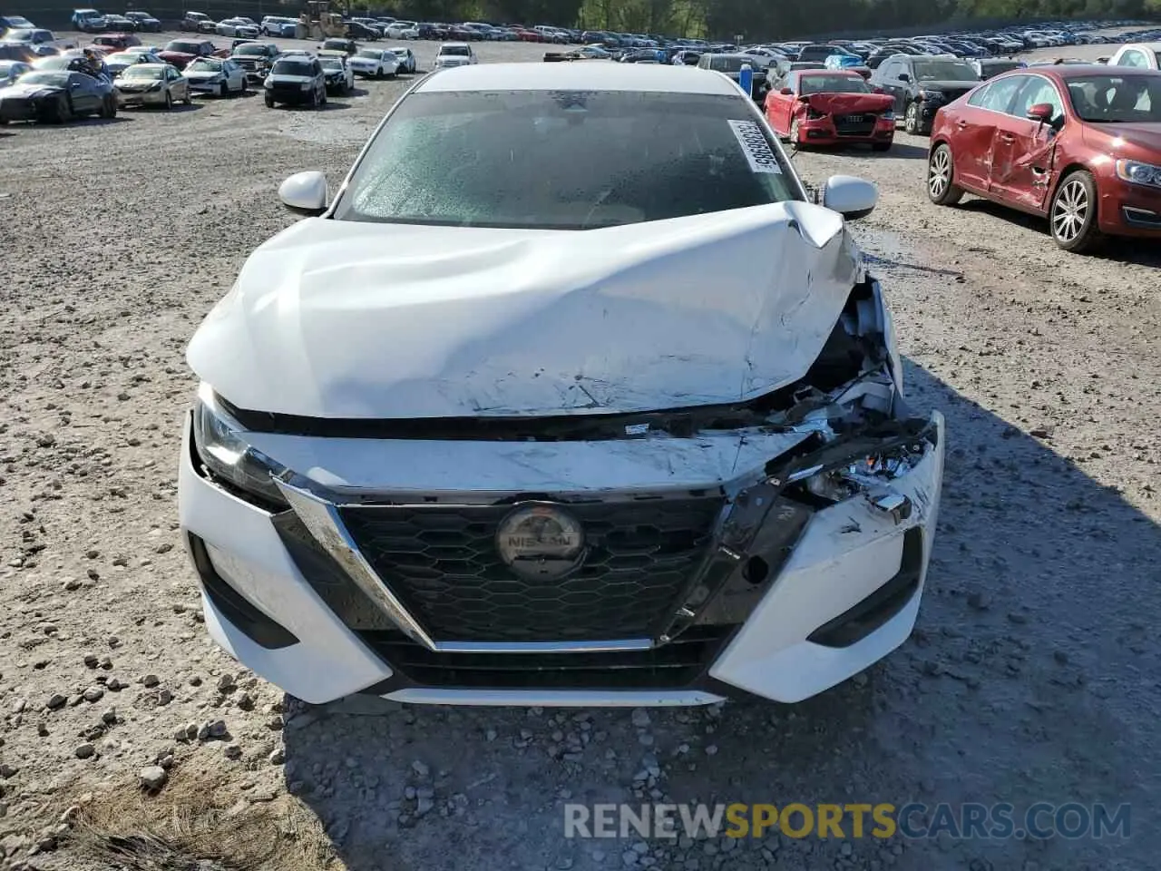 5 Photograph of a damaged car 3N1AB8CV8NY246802 NISSAN SENTRA 2022