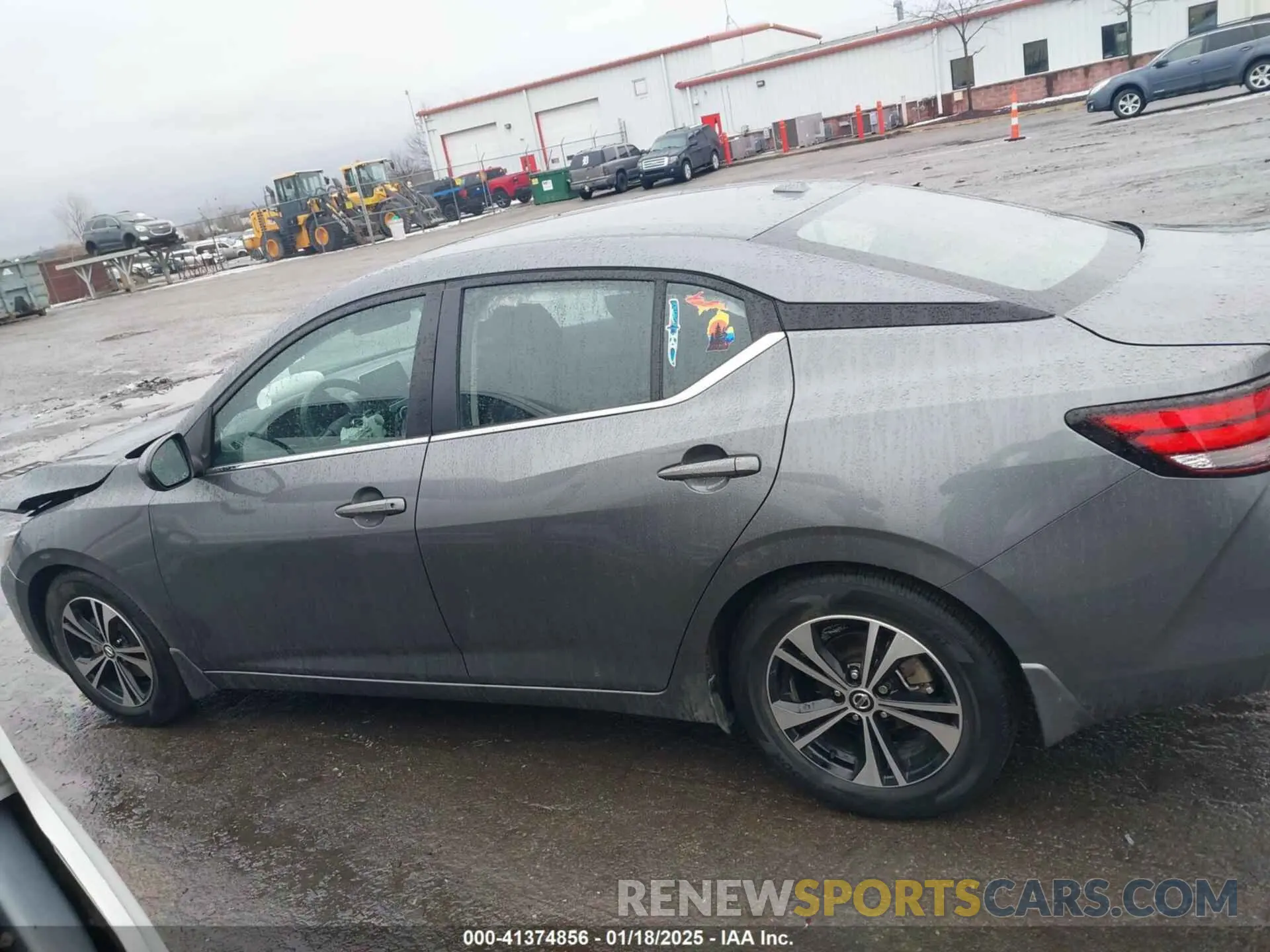 14 Photograph of a damaged car 3N1AB8CV8NY248145 NISSAN SENTRA 2022