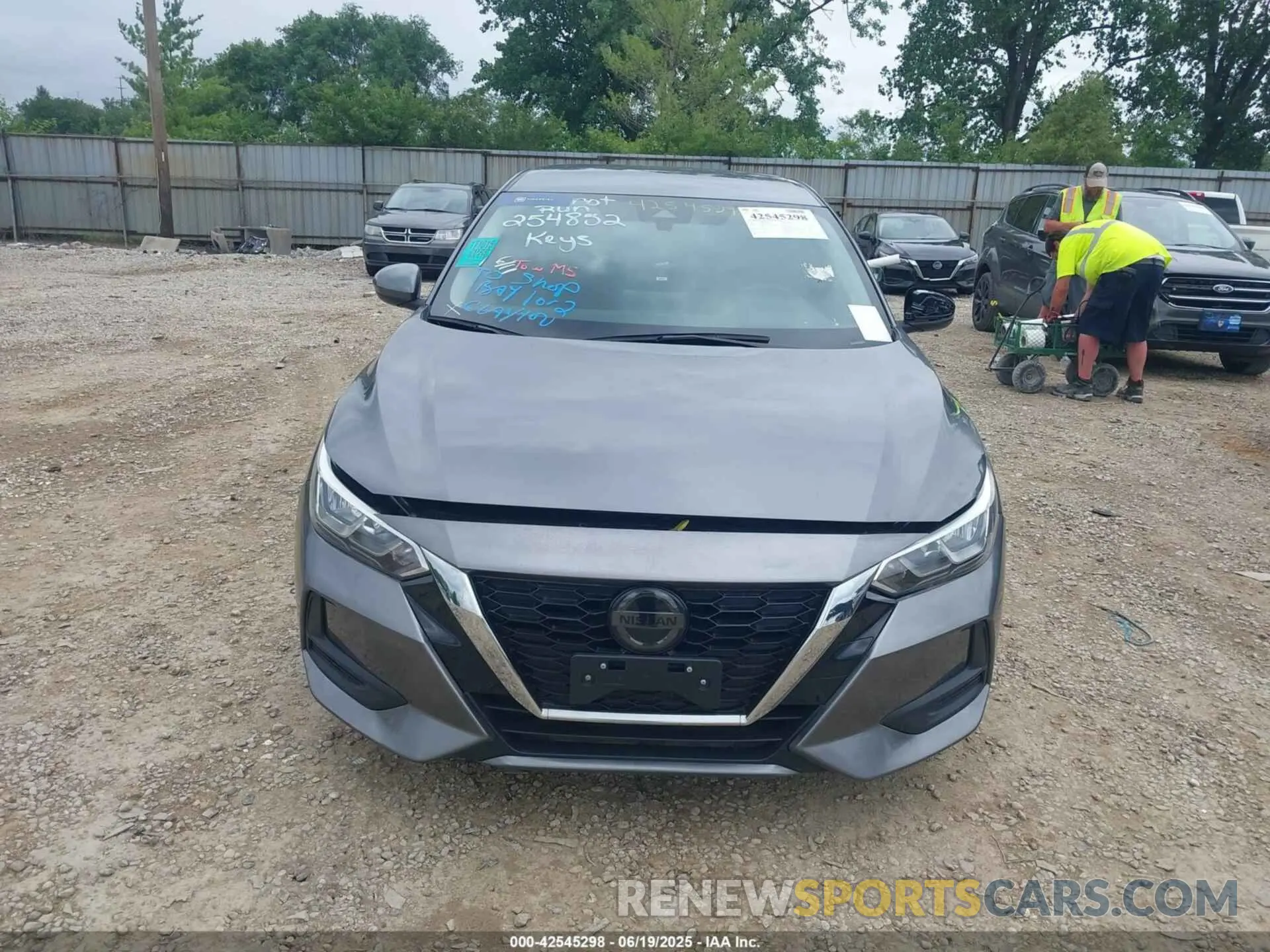 12 Photograph of a damaged car 3N1AB8CV8NY254852 NISSAN SENTRA 2022