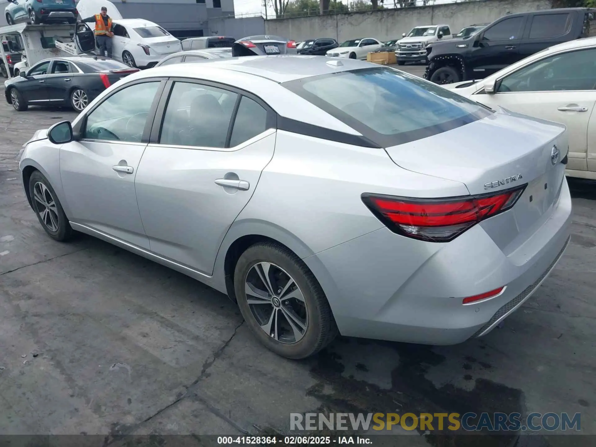 3 Photograph of a damaged car 3N1AB8CV8NY255550 NISSAN SENTRA 2022