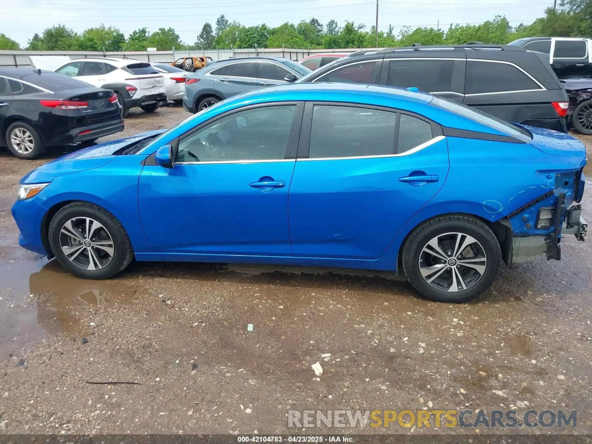 14 Photograph of a damaged car 3N1AB8CV8NY256729 NISSAN SENTRA 2022